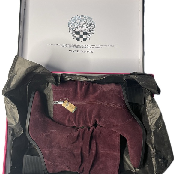 Vince Camuto Kenidra Water-Repellent Slouch Boot - Picture 3 of 9